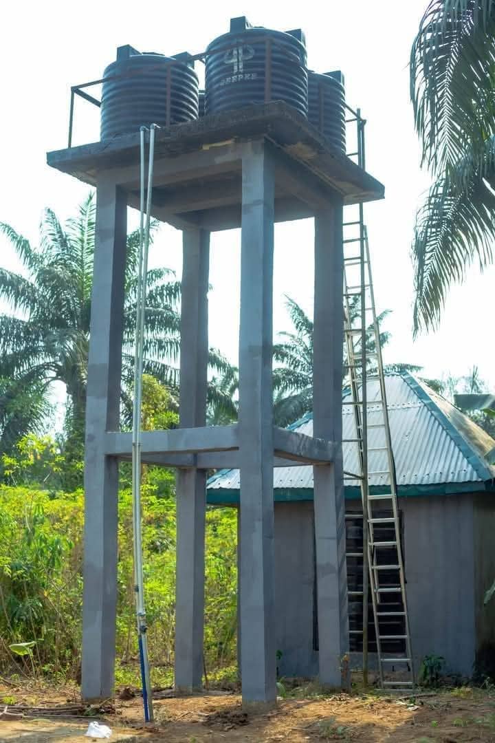 Elevated Water Tower & Borehole Scheme